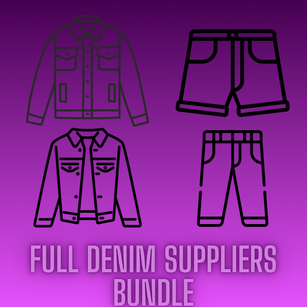 FULL Denim Suppliers Bundle
